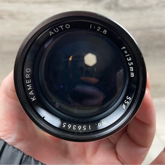 KAMERO LENS AUTO 1:2.8 F=135MM With Case - Picture 6 of 11